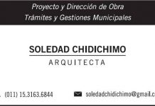 Soledad Chidichimo – Arquitecta