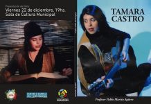 Pablo Agüero presentará su libro «Tamara Castro»