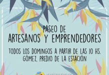 Paseo de Artesanos y Emprendedores en Gómez