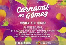 Carnaval y jornada recreativa de verano en Gómez