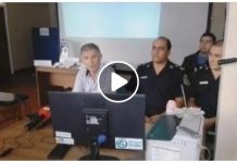 Operativos antidroga en nuestra localidad. Conferencia de prensa