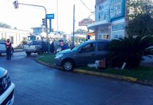 Nuevo accidente vial entre Esquina Larrea y Presidente Perón
