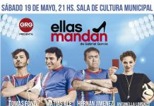 «Ellas mandan» llega a sala de Cultura Municipal