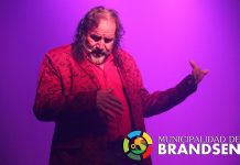 Cacho Garay pasó por la sala de Cultura Municipal