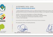 208° Aniversario de la Revolución de Mayo