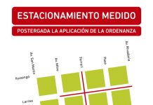 Estacionamiento medido: postergada la aplicación