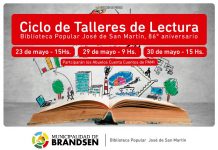 Ciclo de talleres de lectura y cuenta cuentos en la Biblioteca Popular