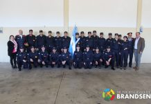 Celebración por el día nacional del Bombero Voluntario