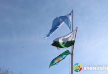 Se llevó a cabo el acto protocolar por el día de la bandera