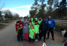 Caminata y limpieza en el Barrio República