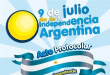 Acto protocolar por el Día de la Independencia Argentina
