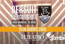 Sombrero de Orko junto a Bersuit Vergarabat en La Plata