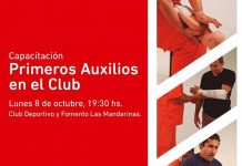 Capacitación: Primeros auxilios en el club