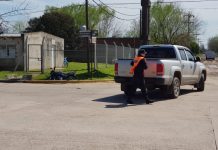 Siniestro vial entre Camioneta y moto, sobre Belgrano y Alberti