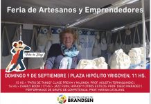 Domingo 9 de septiembre: Feria de artesanos y emprendedores