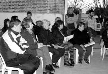 Vecinos violentos, amenazas y balas de goma
