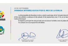 Jornada interreligiosa por el mes de la biblia