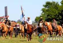 Cappelletti fue parte de la X Fiesta de las tropillas entabladas