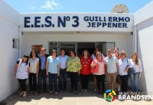 El Ministro de Educación, Sanchez Zinny, visitó nuestro distrito