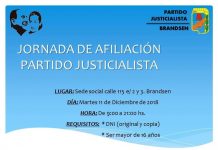 Jornada de afiliación – Partido Justicialista