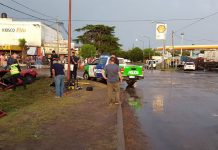 Choque entre un auto y un patrullero. Fueron dados de alta todos los internados en el Hospital. Un chico de 2 años está internado en La Plata y una bebe de 7 meses murió