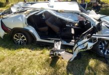 Accidente en Ruta 2 KM 67, uno de los ocupantes es cantante del grupo Tambo Tambo