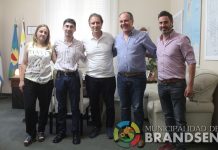 Cappelletti recibió al consejero de educación, Diego Martínez