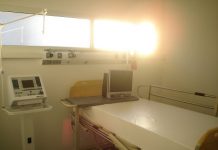 Se realizan reparaciones en la terapia intensiva del hospital