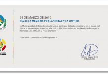 Día de la memoria por la verdad y la justicia