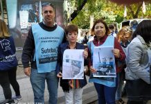 Suteba Brandsen se movilizó a la Dirección General de Cultura y Educación. Anuncian nuevos paros
