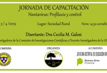 Jornada de capacitación: Hantavirus, Profilaxis y control