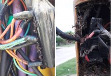 Se realizaron reparaciones en luminarias de Av. Belgrano