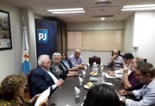 Marcelo Zarlenga, con Federico Branz, recorre Brandsen y trabaja por la unidad en Provincia y Nación