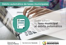 Ya se pueden adherir las tasas municipales al débito
