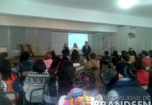 Charla en la ES N°1 en el Día de la Tierra