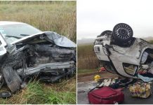 Ranchos: Tres personas fueron hospitalizadas tras el triple choque en la ruta 29