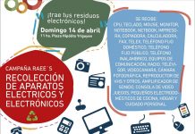 Campaña RAEE´S recolección de aparatos eléctricos y electrónicos