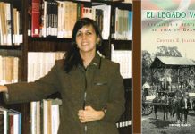 Cristina Juliarena en la feria del libro. Estará firmando ejemplares de su libro «El Legado Vasco»