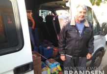 Entrega de donaciones