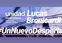 Lucas Bronicardi: «Cristina nos marca el camino a seguir»