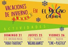 Vacaciones de invierno en El Molino Cultural