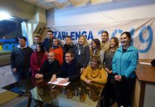 Lista «Corta» para Marcelo Zarlenga. La lista de Sandra Gallardo no fue habilitada y ahora irá a la justicia electoral. Como consecuencia formó un bloque unipersonal en el Concejo