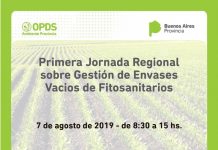 1° Jornada regional sobre Gestión de Envases Vacíos de Fitosanitarios