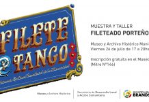 Muestra y taller de Fileteado porteño