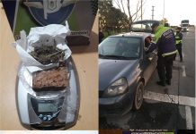 Detienen a dos jóvenes con marihuana