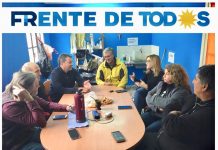 El Frente Renovador de Brandsen comunicó su total apoyo a la lista de Gastón Arias de cara a las elecciones de octubre
