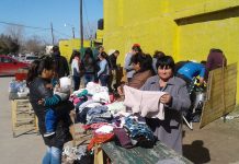 Club Las Mandarinas. 55 familias se acercaron al guiso popular