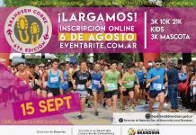 06 de agosto: Abierta la inscripción a la Brandsen Corre 2019