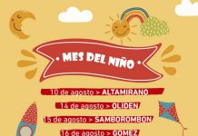 Agosto: Mes del niño