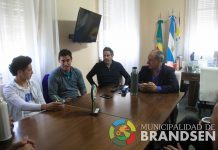 El Intendente municipal recibió en su despacho a deportistas locales